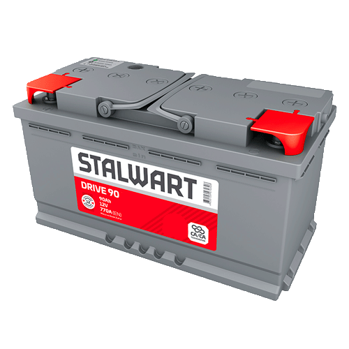 АКБ STALWART DRIVE  12V 6СТ 90 А/ч о.п. Европа п.т.770А 