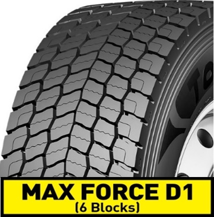 Автошина TOURADOR 315/70R22.5 MAX FORCE D1 156/150L TL 20PR (на ведущую ось) 